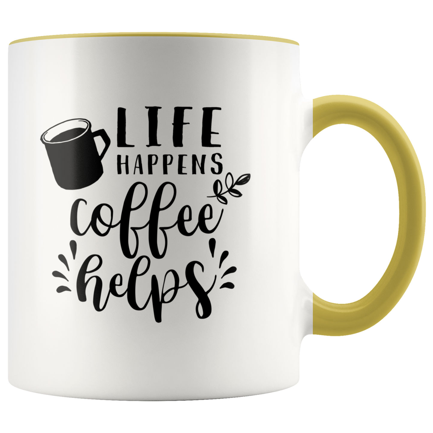 Life Happens Coffee Helps  Mug - Gracious Concepts