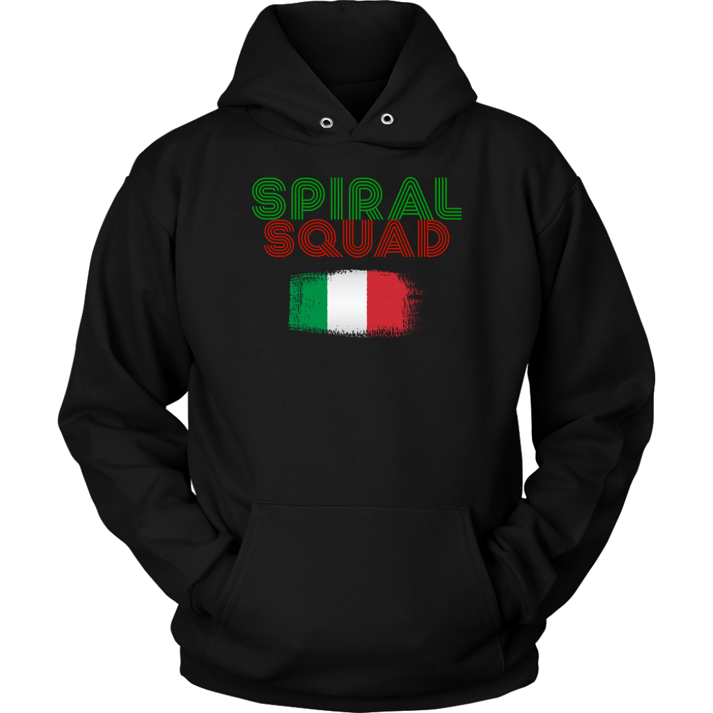 Spiral Squad Italian Flag Hoodie - Gracious Concepts
