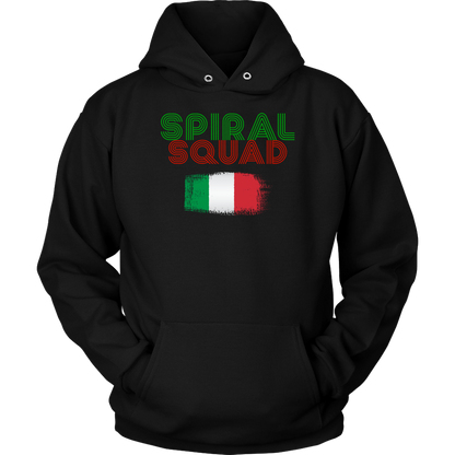Spiral Squad Italian Flag Hoodie - Gracious Concepts