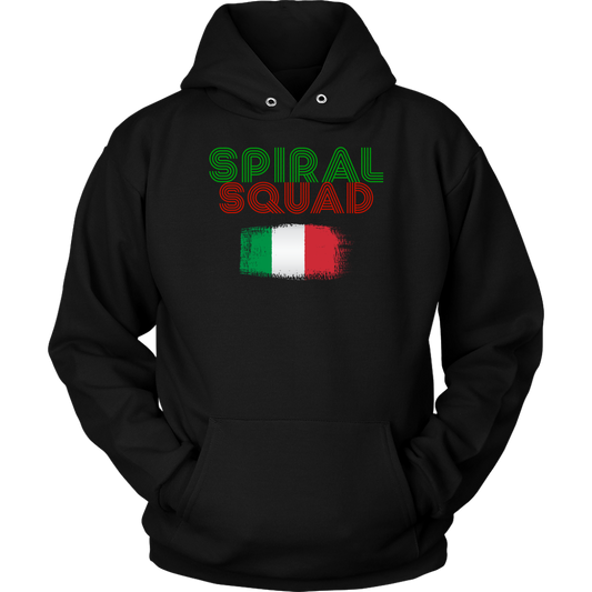 Spiral Squad Italian Flag Hoodie - Gracious Concepts