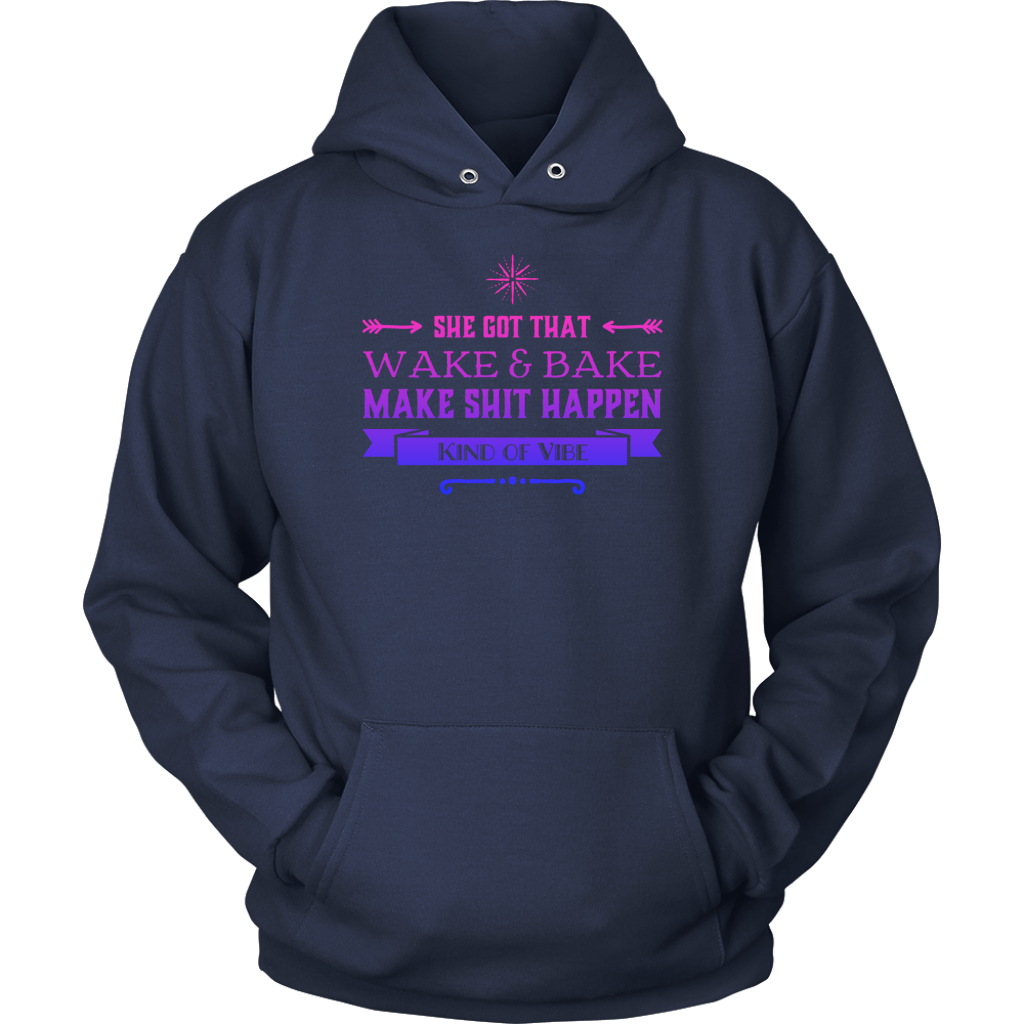 Successful Stoner Girl Hoodie: She Got That Wake & Bake....