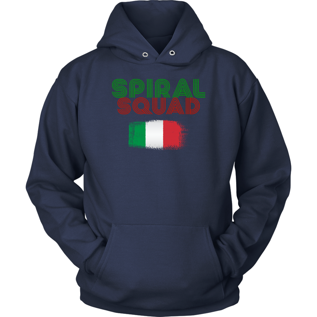 Spiral Squad Italian Flag Hoodie - Gracious Concepts