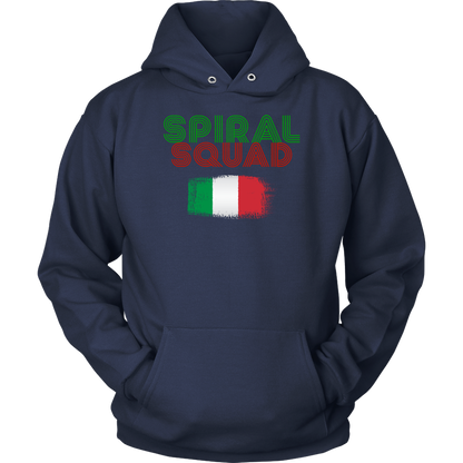 Spiral Squad Italian Flag Hoodie - Gracious Concepts