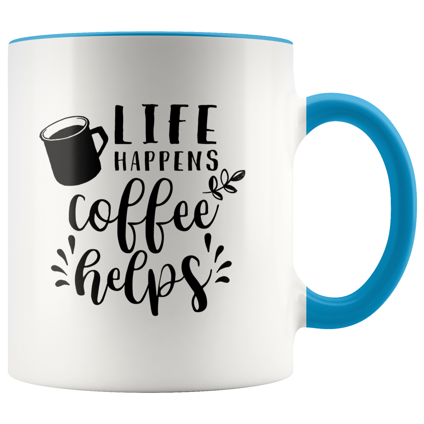 Life Happens Coffee Helps  Mug - Gracious Concepts