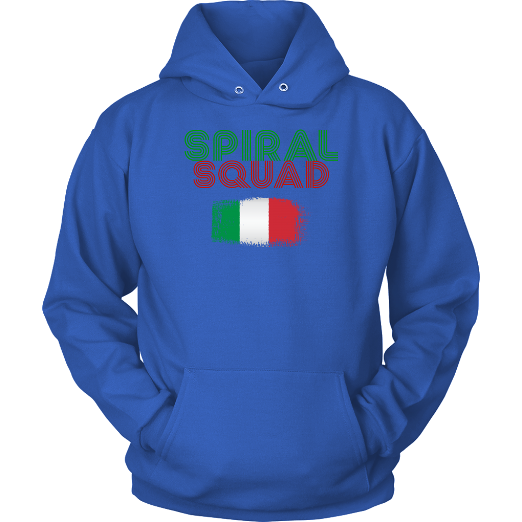Spiral Squad Italian Flag Hoodie - Gracious Concepts