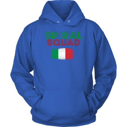 Spiral Squad Italian Flag Hoodie - Gracious Concepts