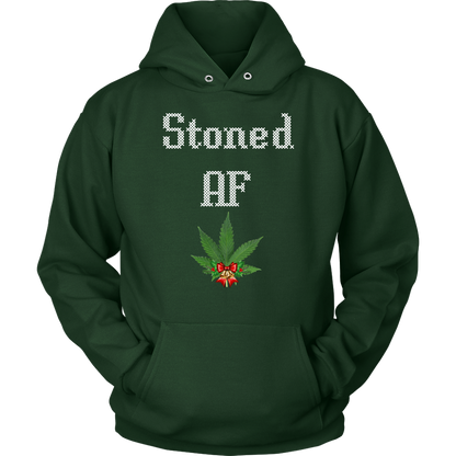Stoned AF Stoner Christmas Apparel - Gracious Concepts