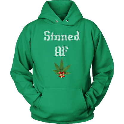 Stoned AF Stoner Christmas Apparel - Gracious Concepts
