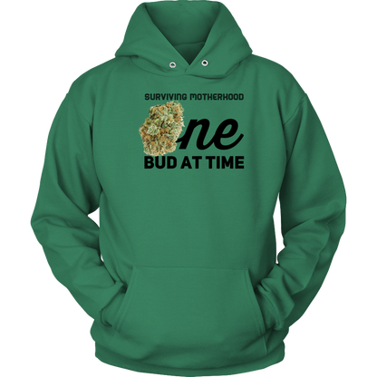 Surviving Motherhood One Bud At Time Cannabis Hoodie - Gracious Concepts