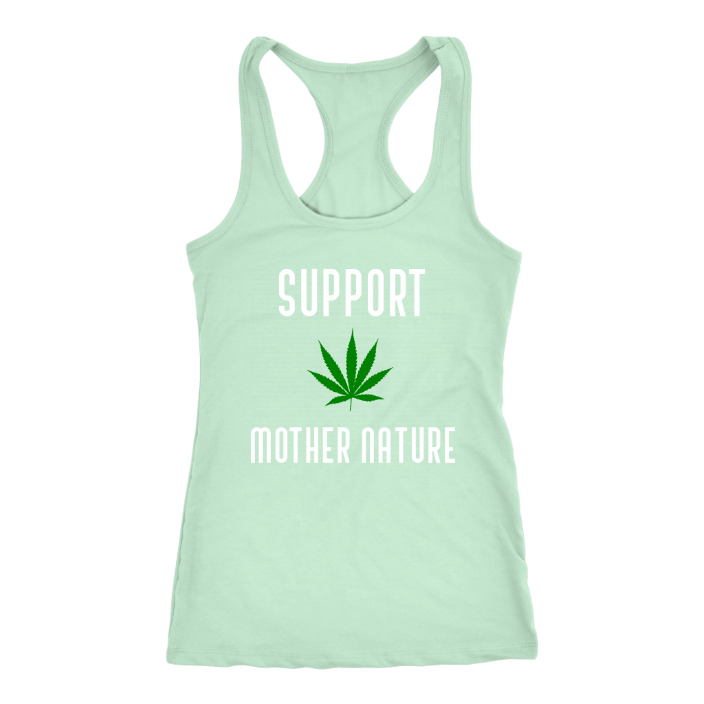 Support Mother Nature Racerback - Gracious Concepts