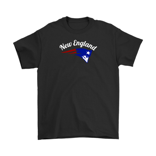 New England Patriots Skull Men's T-shirt - Gracious Concepts