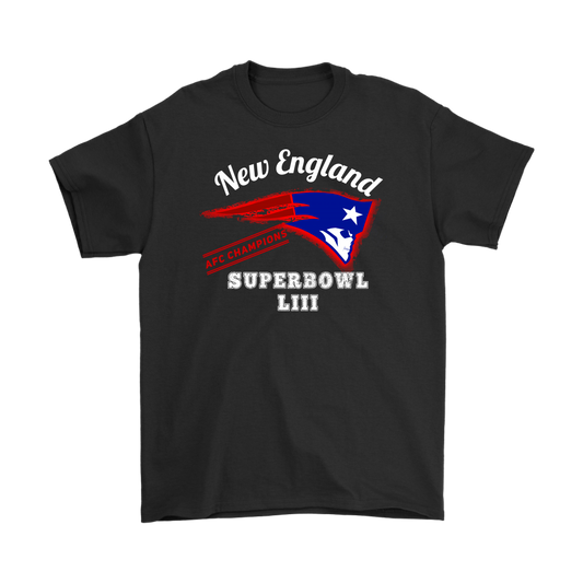 New England Skull Superbowl Men's T-shirt - Gracious Concepts