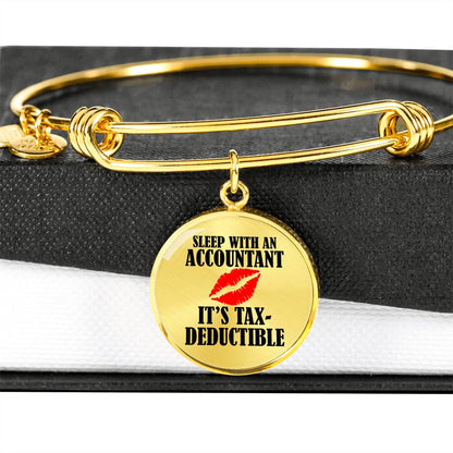 Sleep With an Accountatnt Luxury Bangle - Gracious Concepts