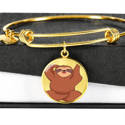 Silly Sloth Luxury Bangle - Gracious Concepts