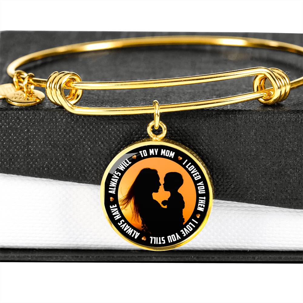 To My Mom Luxury Bangle - Gracious Concepts