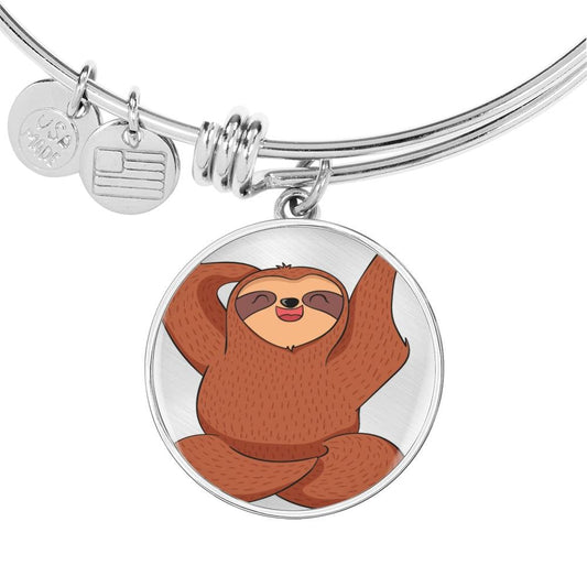 Silly Sloth Luxury Bangle - Gracious Concepts