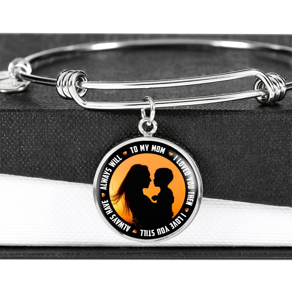 To My Mom Luxury Bangle - Gracious Concepts
