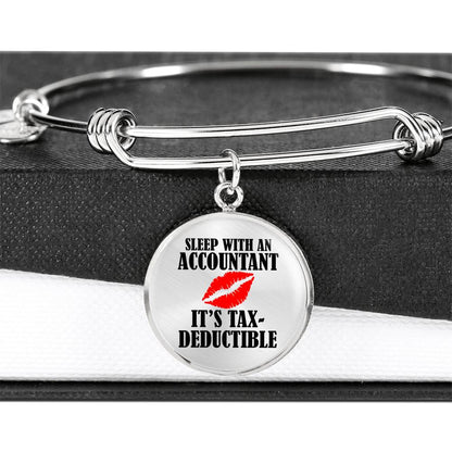 Sleep With an Accountatnt Luxury Bangle - Gracious Concepts