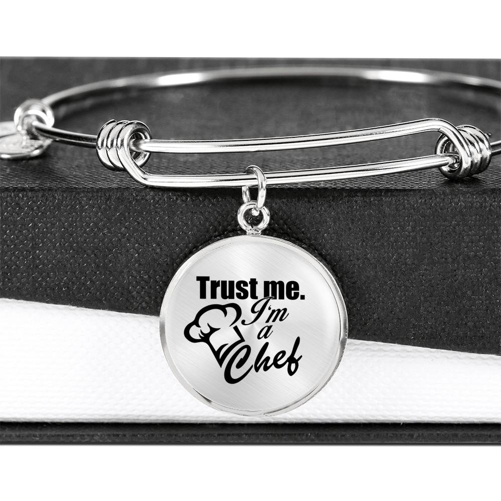 Trust Me I Am A Chef Luxury Bangle - Gracious Concepts