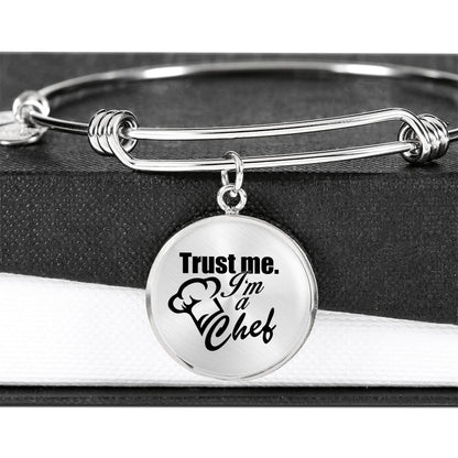 Trust Me I Am A Chef Luxury Bangle - Gracious Concepts