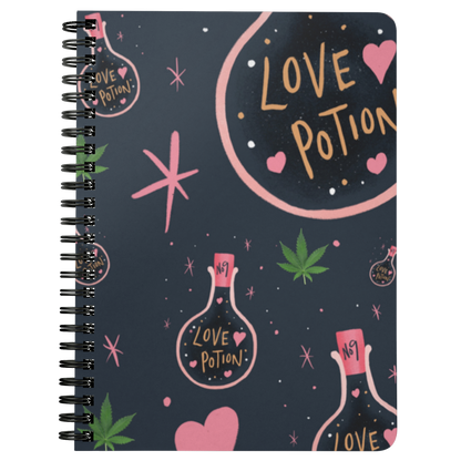 Stoner Girl Notebook: Love Potion Notebook - Gracious Concepts