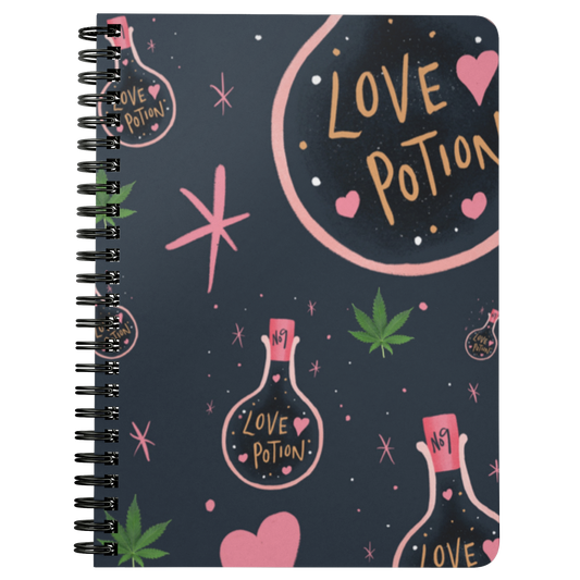 Stoner Girl Notebook: Love Potion Notebook - Gracious Concepts