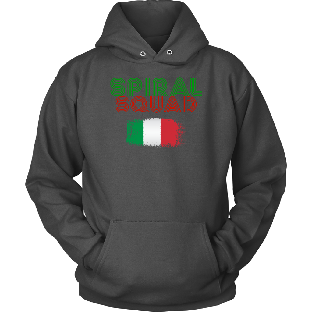 Spiral Squad Italian Flag Hoodie - Gracious Concepts