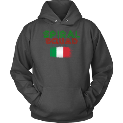 Spiral Squad Italian Flag Hoodie - Gracious Concepts