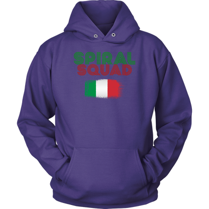 Spiral Squad Italian Flag Hoodie - Gracious Concepts