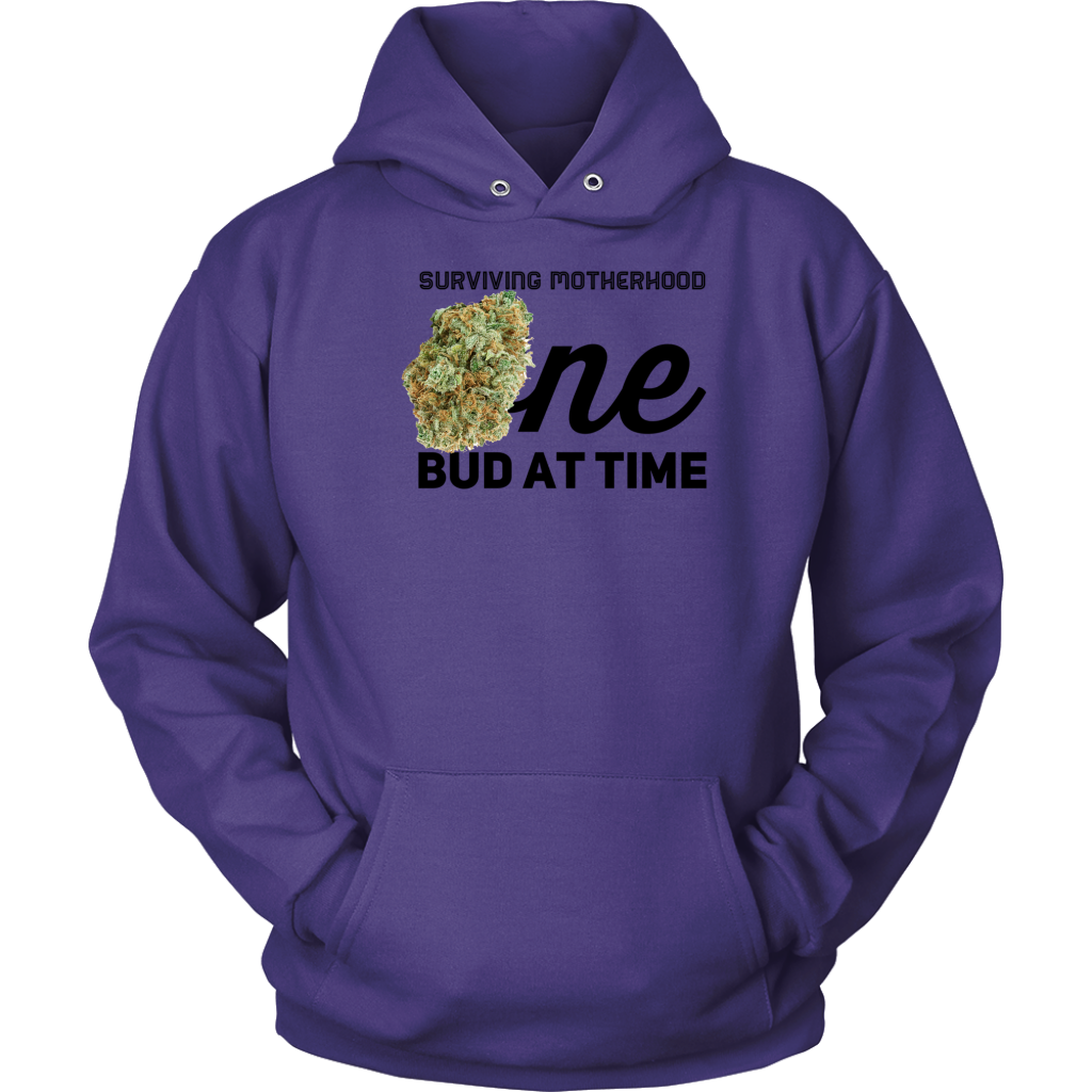 Surviving Motherhood One Bud At Time Cannabis Hoodie - Gracious Concepts