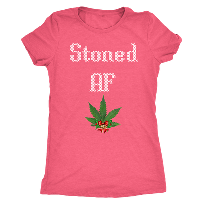 Stoned AF Stoner Christmas Apparel - Gracious Concepts