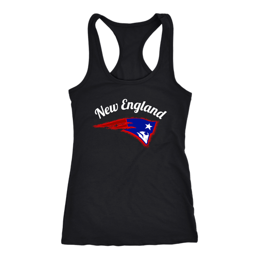 New England Skull Women's Racerback Tank - Gracious Concepts
