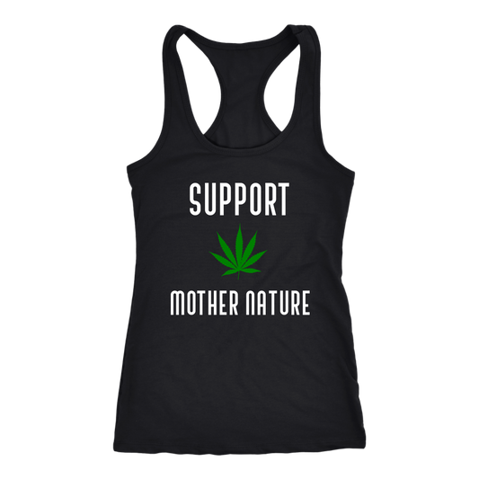 Support Mother Nature Racerback - Gracious Concepts