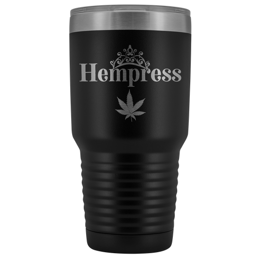 Hempress Travel Mug, CBD Travel Mug, Hemp Travel Mug - Gracious Concepts