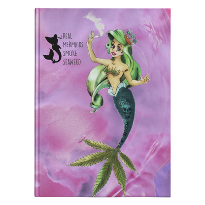 Real Mermaids Smoke Weed Stoner Girl Journal - Gracious Concepts