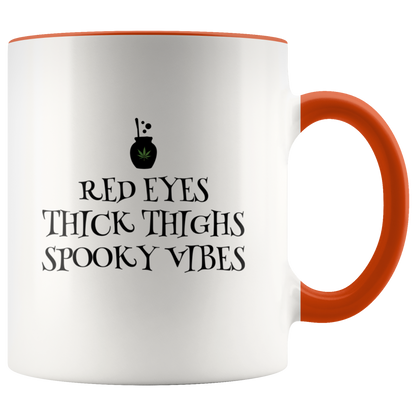 Halloween Mug for Stoner Girls, Funny Coffee Mug, Cannabis Culture