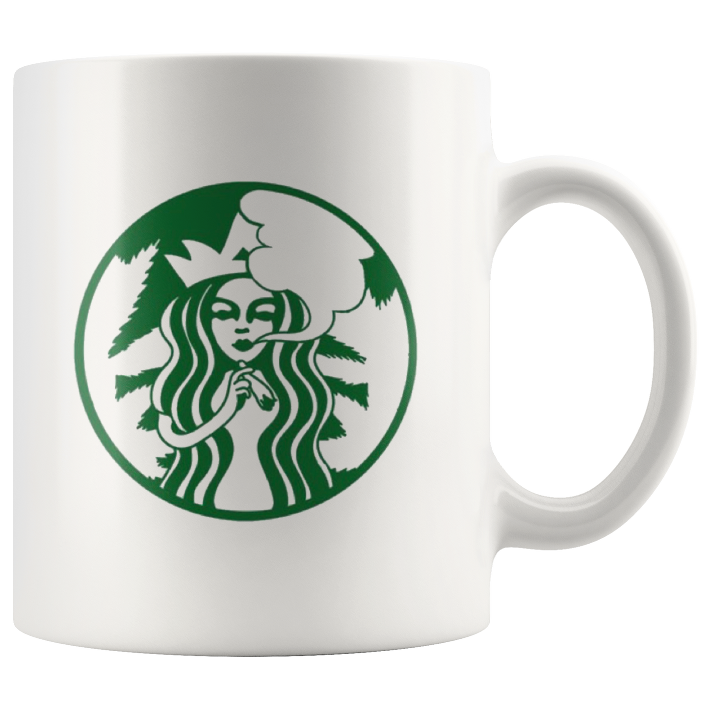 Stoner Girl Coffee Mug: Cannabucks Girl - Gracious Concepts
