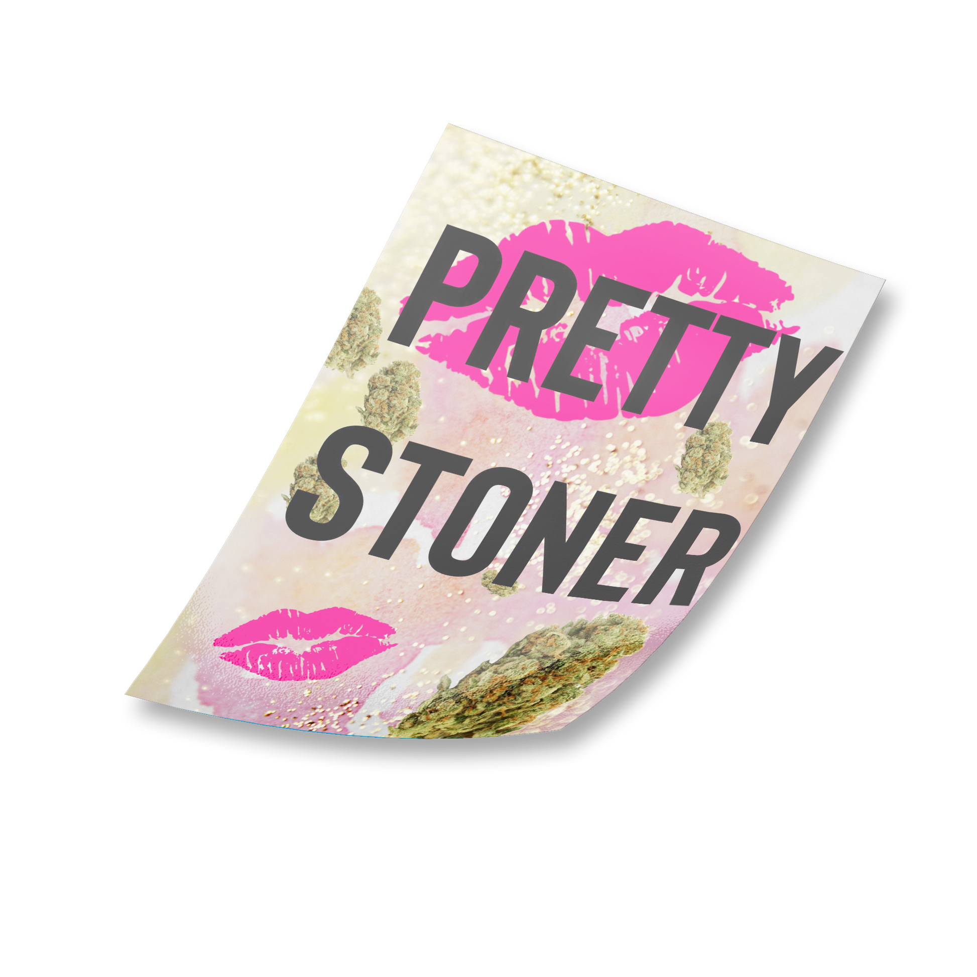 Stoner Stickers: Pretty Stoner - Gracious Concepts