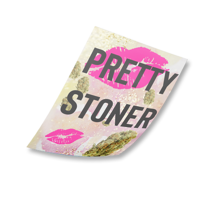 Stoner Stickers: Pretty Stoner - Gracious Concepts