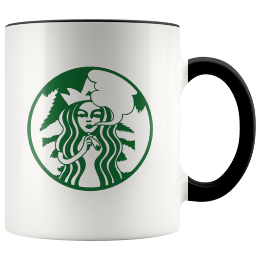 Stoner Girl Coffee Mug: Cannabucks Girl - Gracious Concepts