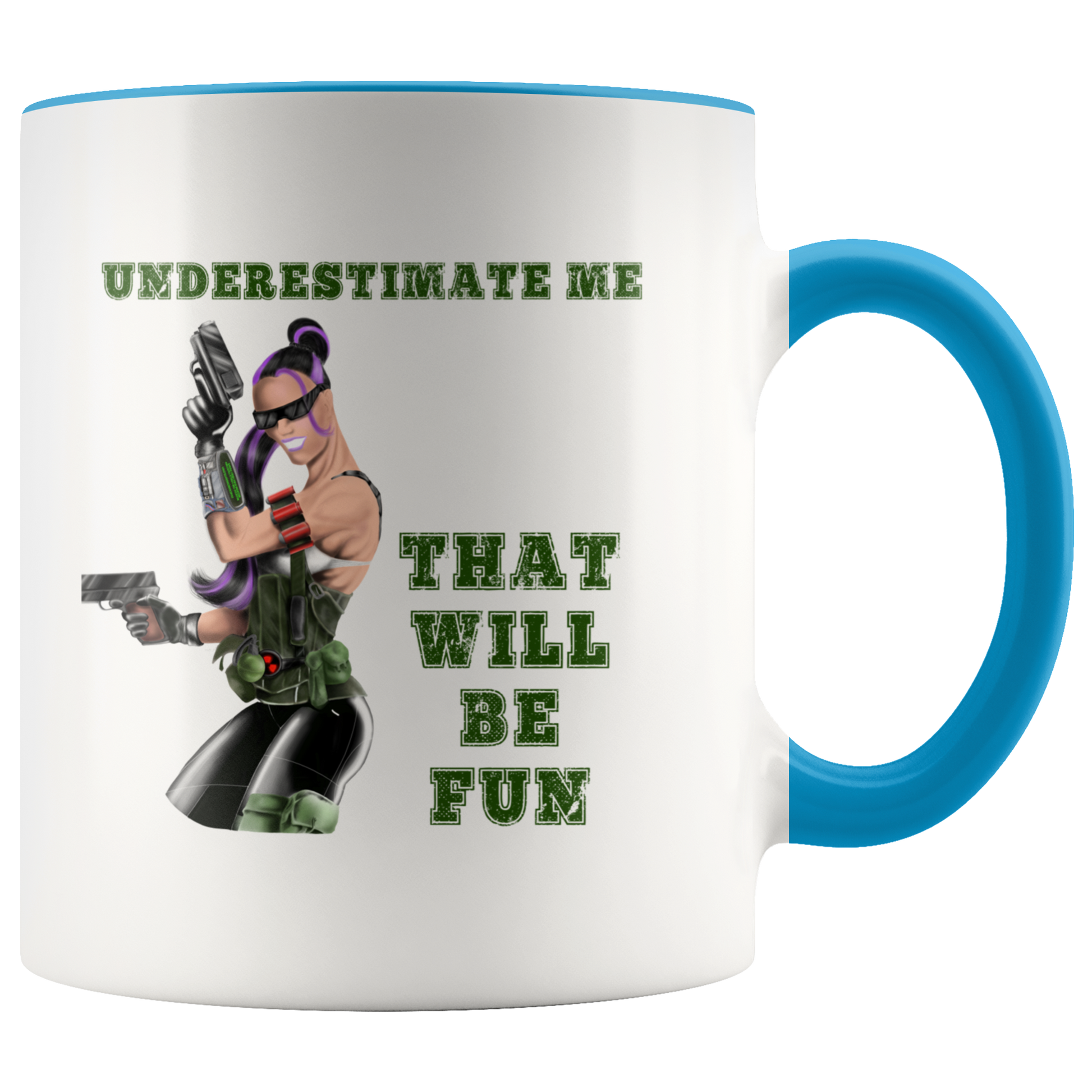 Gracious Girl Underestimate Me Mug - Gracious Concepts