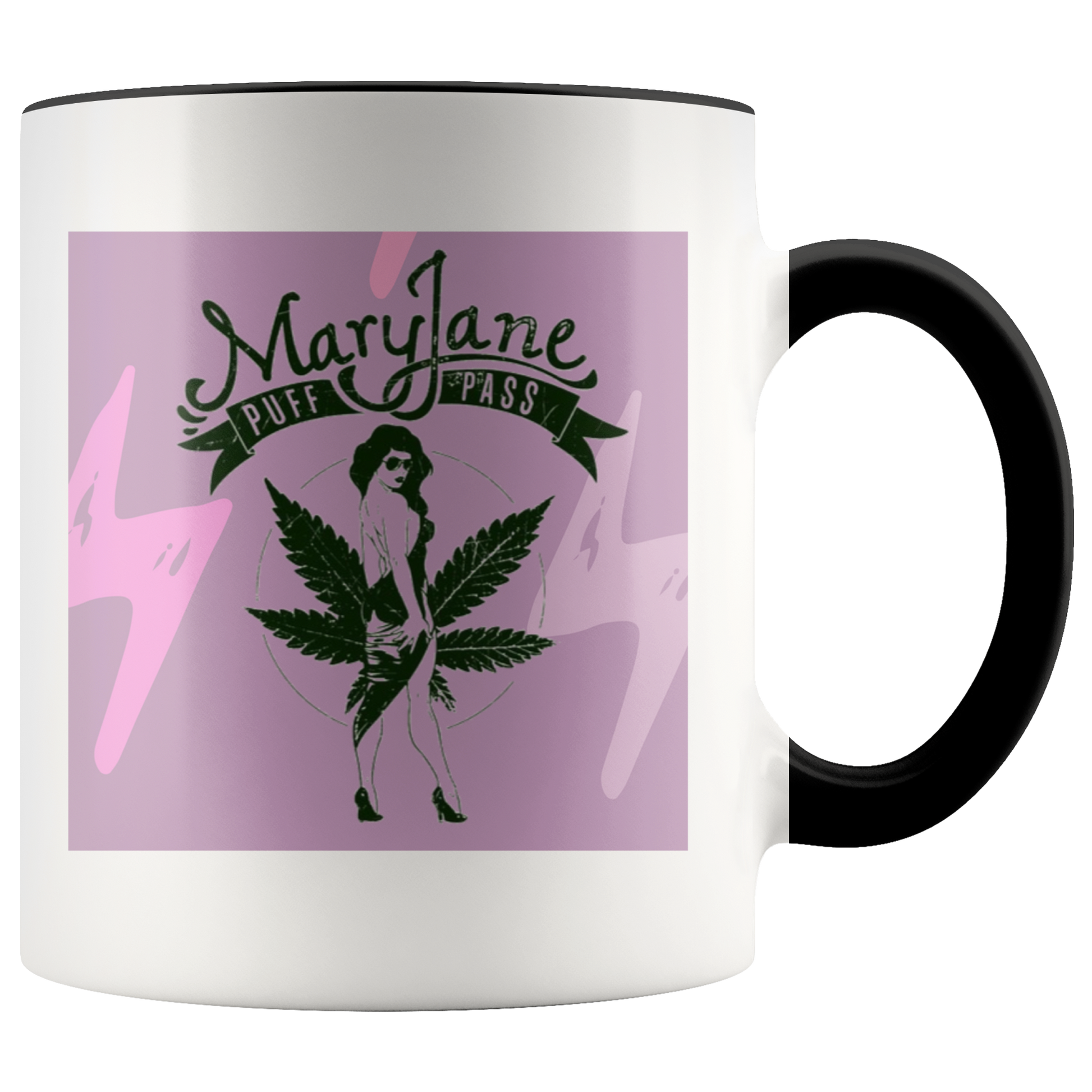 Cannabis Mug: Mary Jane Coffee Mug, Stoner Girl Coffee Mug - Gracious Concepts