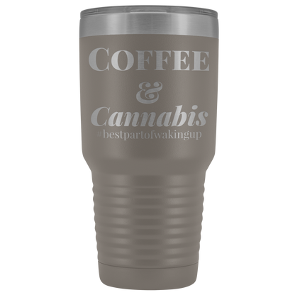 Coffee & Cannabis Travel Mug, Stoner Gifts Ideas - Gracious Concepts