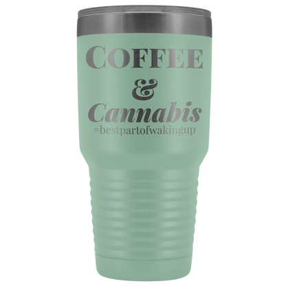 Coffee & Cannabis Travel Mug, Stoner Gifts Ideas - Gracious Concepts