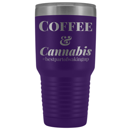 Coffee & Cannabis Travel Mug, Stoner Gifts Ideas - Gracious Concepts