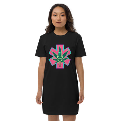 Plant Medicine Organic Cotton T-shirt Dress