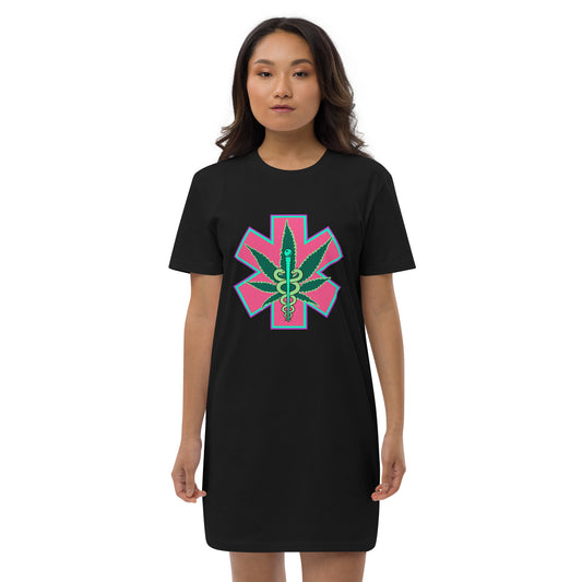 Plant Medicine Organic Cotton T-shirt Dress