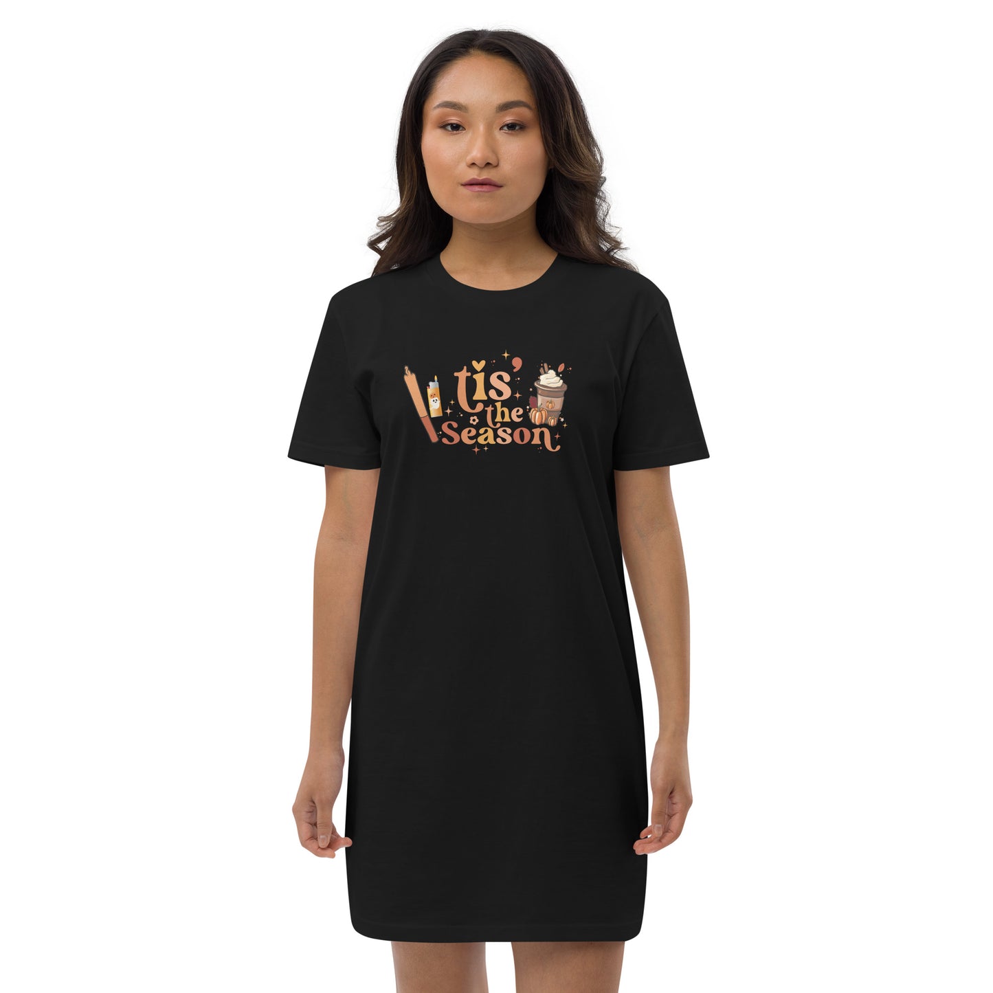 Tis The Season Organic cotton t-shirt dress