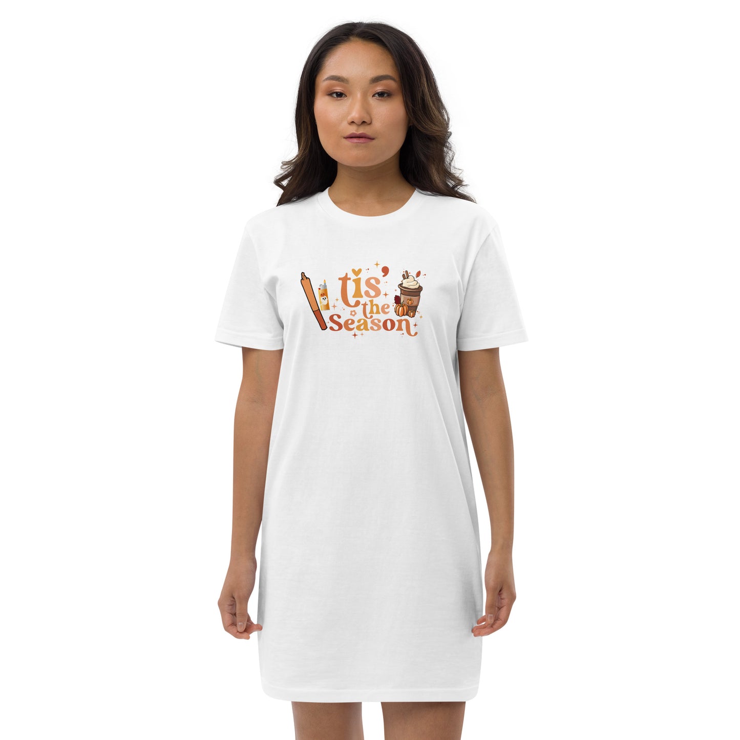 Tis The Season Organic cotton t-shirt dress