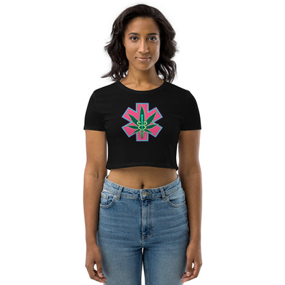 Plant Medicine Organic Crop Top